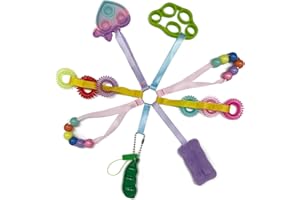 Heyshapeing Sensory Toys for Alzheimer Patients Anxiety Relief Dementia Ring Dementia Fidget Toy Arm Pillow Fidget Wrist Cuff