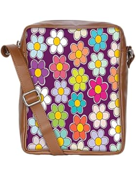 Snoogg , Damen Umhängetasche mehrfarbig multi