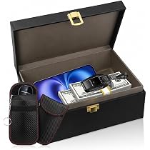 Diyife Extra Large Faraday Box, Plus 2 Pack Faraday Pouch - 10-15