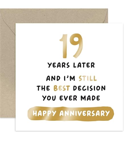 TANWIH 18. Hochzeitstag Karte – Personalisierte Gravierte Metallkarte Als Geschenk Für Ehemann & Ihn