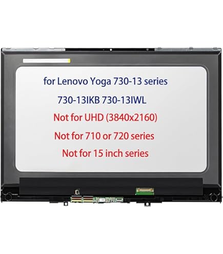 LCDOLED Replacement For Lenovo Yoga 6 13ALC7 82UD 2022 82ud002qus 82ud002rus 82ud0000us 82ud0001us 133 Inches Wuxga 1920x1200 Ips Lcd Display Touch Screen Digitizer Assembly Bezel With Board - View #9