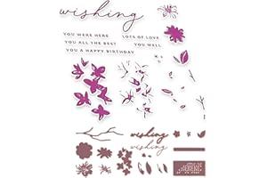 ‎ARUIEYS 2025 Neue Weihnachten Tiere und Blumen Metall Schneiden Sterben Und Stempel Set, Für DIY Kunst Geburtstage Scrapbooking Handwerk Supplies Stamping Fotoalbum (M0852-stempel und Stanzformen Set)
