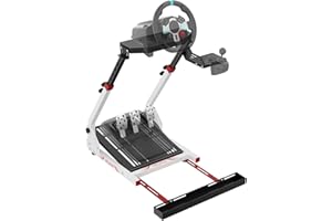 VELPAX Soporte para Volante, Universal Plegable G25 G27 G29 G920 Soporte Plegable per Volante A decuado para Compatible con Logitech para Thrustmaster T300RS TX F458 T500RS