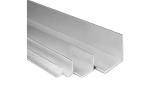 METALL- & KUNSTSTOFFHANDEL THOMAS JÄKEL TJ profilo alluminio 40x25x3mm - Lunghezza 2m / robusto e durevole profilo alluminio/profilo angolare alluminio per uso interno ed esterno/profili alluminio resistenti alla corrosione