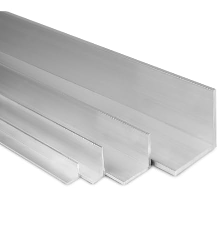 Cornière En Aluminium 60x40x2 Mm - Alliage AlMgSi0,5 F22 - Longueur ~1,5 M - Soudable, Anodisable - 4