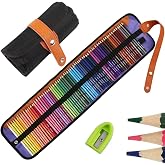 Nakeey Professional Color Mixing Drawing Pencils Art Set for Painting and Sketching,Soft Wax Based Wooden Colored Pencils for