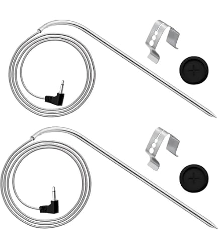 Sonde De Température Pour Barbecue Et Cuisine - 2x Sondes Inox Universelles - Remplacement