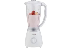 ‎KORONA Korona - Standmixer 24020 | 450 W | 1,5 Liter | 4 Leistungsstufen | Ice-Crush-Funktion | Weiß