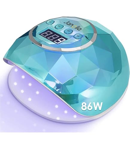 Nellica 24W Nageltrockner LED/UV Lampe – Mit Timer (30s/60s), Automatischem Sensor, Für Alle Gel-Nägel