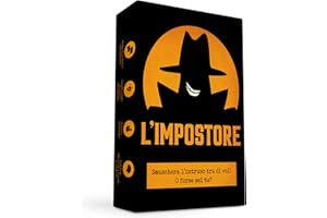 Oh Happy Games L'Impostore - Riesci a scoprirlo? Bluff, creatività, Gioco di Parole e di sospetto! Divertente Gioco da tavolo per Bambini e adulti