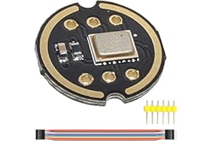 Youmile INMP441 Omnidirectional Microphone Module I2S Interface MEMS High Precision Low Power Ultra Small Volume for ESP32 DIY with Dupont Cable