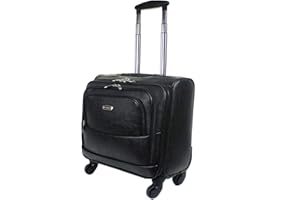 ROCKLANDS LONDON Wheeled Laptop Briefcase Business Office Bag Laptop Trolley Case Pilot Case Travel Cabin Bag 8833
