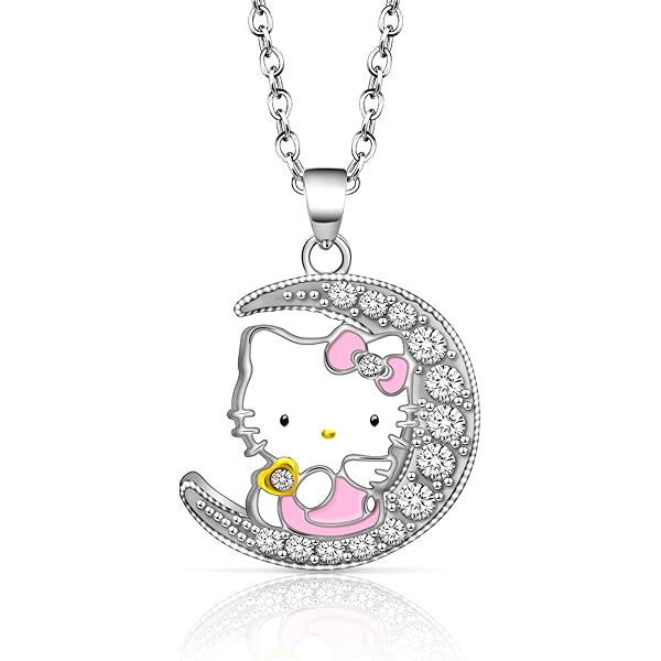 Collana Con Ciondolo Gatto - Catena 50 Cm Argento | Per Bambine E Ragazze | Regalo Perfecto Per Amanti Dei Gatti - Foto 9