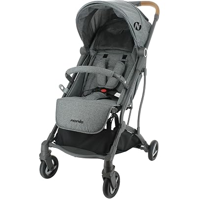 Passeggino Leggero RELAX4LIFE 0-3 Anni - Pieghevole, Cintura 5 Punti, Portata 15 Kg, Ruote EVA, Tettuccio Apribile