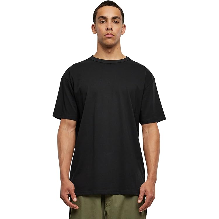 Urban Classics Herren T-Shirt 2-Pack, Shaped Long Tee – Aus Baumwolle, Längerer Schnitt, Größen XS–5XL