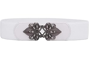 Syuer Womens Vintage Wide Elastic Stretch Waist Belt Retro Cinch Belt