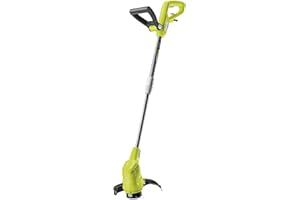 RYOBI - Coupe-Bordure / Dresse-Bordure Électrique 220V, 400W, Coupe Ø 25cm, 2 Fils Ø 1,5mm - Utilisation Travaux de Finition, Bordures de Massifs et Bas de Talus, Grand Confort de Travail - RLT4125
