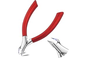 AOOWU Tronchesino Unghie Piedi Lama Dritta, Tagliaunghie Inox Professionale, Tagliaunghie Piedi di Precisione con Maniglia Morbida, Tronchese Unghie per Unghie Incarnite e Spesse