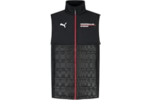 PUMA Porsche Motorsport Herren Team Weste - Schwarz