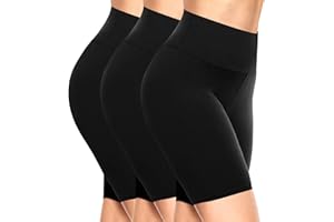 TNNZEET Cycling Shorts Women High Waisted Ladies Cycle Leggings for Gym Biker Running