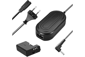 TKDY ACK-E10 Zasilacz sieciowy do aparatu Canon DSLR EOS 1100D 1200D 1300D 1500D 3000D Kiss X50 Rebel T3 T5 T6