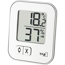 TFA Dostmann Digitales Thermo-Hygrometer - Raumklima Messgerät Mit Magnet