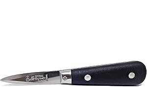 LAGUIOLE NERON Neron Coutellerie Laguiole Lame de la fourmi couteau à huîtres Polypropylène Manche Noir, lame de 6,3 cm par Jean Neron