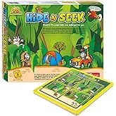 toymate Hide N Seek Jungle Puzzle Game for Kids (5+ Years) | 48 Brain Teasing Challenges | Logic & Problem Solving Educationa