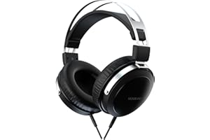 VULKKANO HC10 Turia Cuffie Over-Ear per Studio e DJ con Driver da 50 mm, Suono Neutro e Preciso, Cavo Rimovibile da 1,5 m, Impedenza di 32 Ohm, Risposta in Frequenza da 20 Hz a 20 kHz