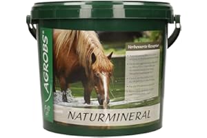 Agrobs Naturmineral | 3 kg | Ergänzungsfuttermittel für Pferde | Unterstützende hochwertige Mineralstoffversorgung für alle Pferde | ADMR-konform