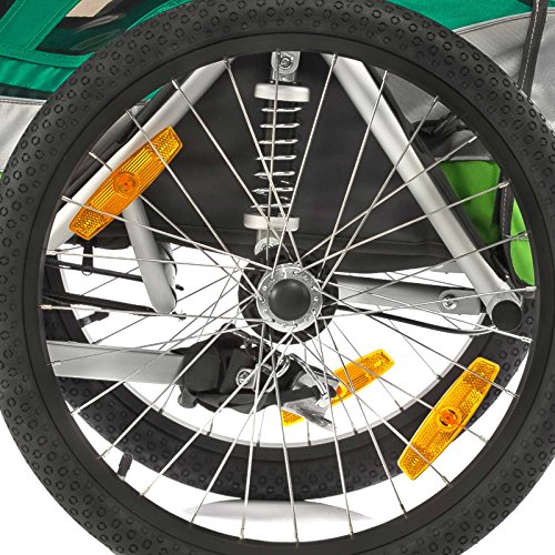QERIDOO Kinderfahrradanhänger Sportrex1 Transportwagen Handwagen - 6