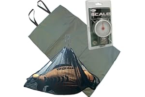 NGT Unhooking Mat, Digital Handheld Fish Weigh Scale, Nylon/Neoprene, 500g Max, ±1g Accuracy, Portable, Fishing Use