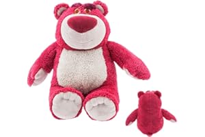 Syijupo Toy Story Peluche Jouet,Figurine Toy Story Peluche,Peluche Ours Jouet Enfant,Peluches au Goût de Fraise,Convient à Tous Les âges 25 cm