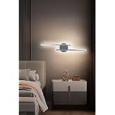 LEGACY Sare Aplik Modern Tasarım Gri Renk - G&uuml;n Işığı Ledli Banyo - Mutfak - Salon Led Duvar Aplik Gri