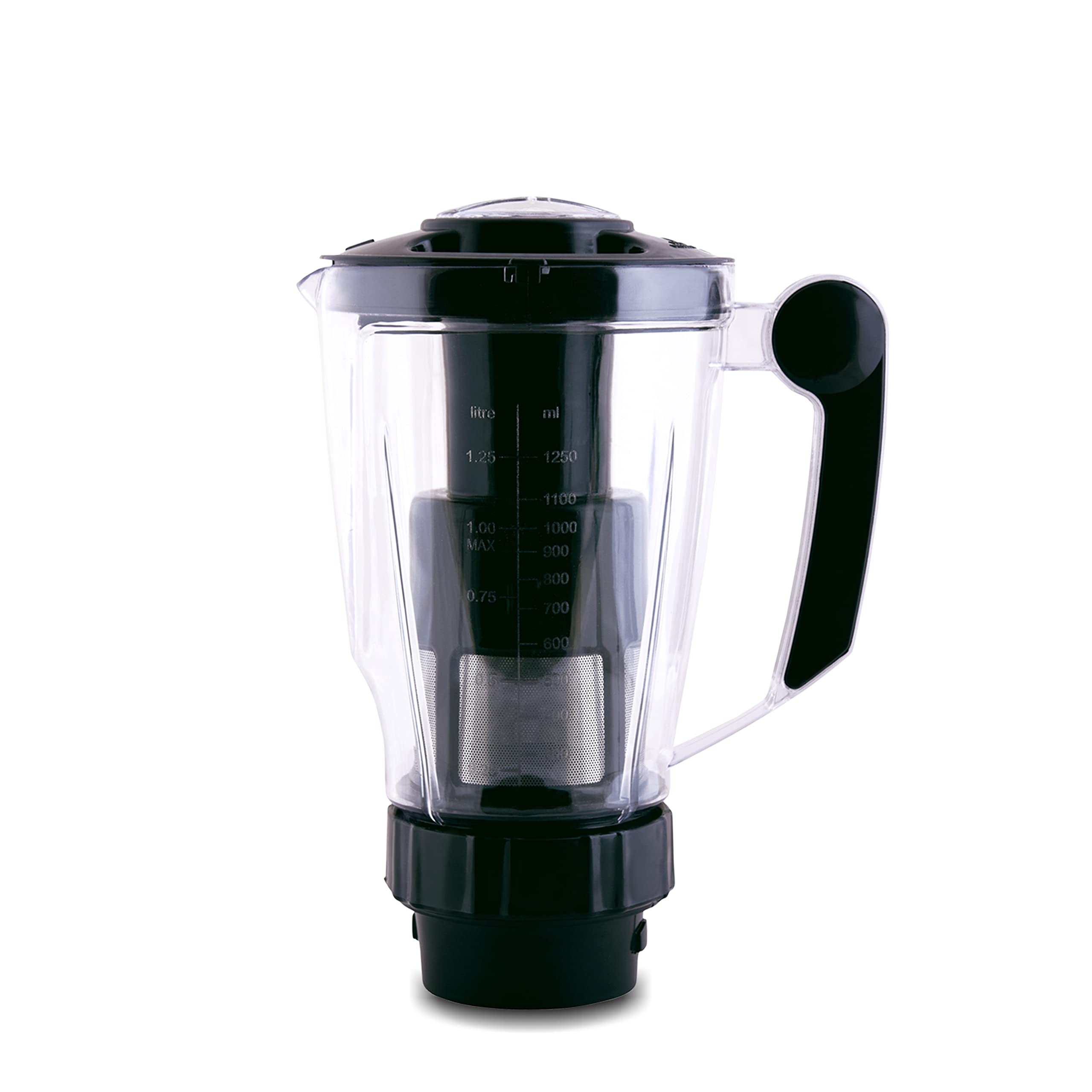 Padmashree Â® Presents ABS Plastic Juicer Jar with Fruit Filter for Mixer Grinder Mixer Juicer Jar (Juicer Jar (BLACK))