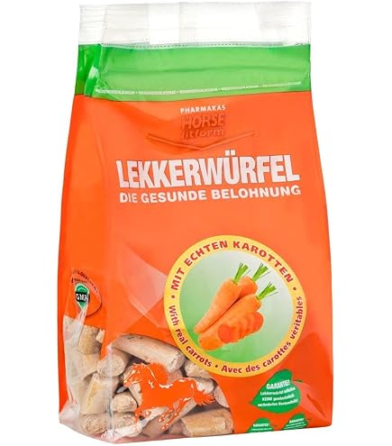 Karottenchips Für Pferde – 1000 G, Ohne Zusätze, Schonend Getrocknet, Als Leckerli Oder Futterzugabe
