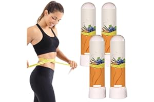 NAVESO 4 Pack Slim Air Nasal Inhaler, Slimair Nasal Inhaler, Aromatherapy Nasal Inhaler for Weight Loss & Body Shaping, Natural Nasal Inhaler, Safe Essential Oils Inhalers
