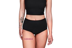 Taynie Comfort Bamboo Ultra Periodenunterwäsche Starke Blutung - Periodenwäsche - Menstruationsunterwäsche - ersetzt 6 Tampons, Periodenslip Tragedauer bis 12 Std., waschbar bis 60°C