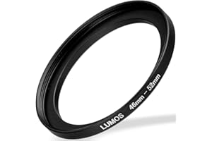 JIEYONGXIANG Lumos 46-52 mm Anillo Adaptador | Metal Negro | Adaptador Step up para Objectivo 46mm a Filtro 52mm