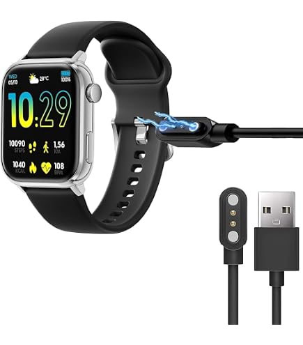Ladekabel Für AIMIUVEI G36 Smartwatch – 1m, Magnetisch, Mit Überspannungsschutz