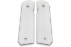 Zib Grips Colt 1911 Handcrafted Walnut Pistol Grip Ars.54 (White Beauty 1911)