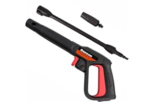 Gancon Pressure Washer Lance, 16Mpa High Pressure Clip-on Washer Replacement Sprayer,Powerful Water Jet,Compatible with Bosh AQT and Blck and Decker, Quick Connect Release System for Car Cleanin