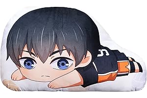 Jilijia Haikyuu Cuscino in peluche Shoyo Hinata Tobio Kageyama Kenma Kozume Oikawa Tooru Kei Tsukishima Yu Nishinoya miya atsumu Miyya Oosamu Cuscino di peluche per fan degli anime