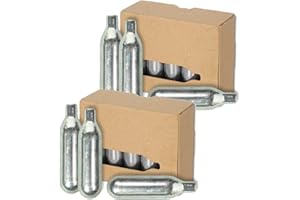 unbekannt 20 Stück Bierkapseln Co2 für alle Bierzapfanlagen mit 16g Kohlensäurekapseln wie Biermaxx Zapfprofi etc