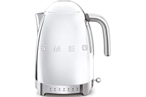 Smeg KLF04SSEU bouilloire 1,7 L 2400 W Acier inoxydable