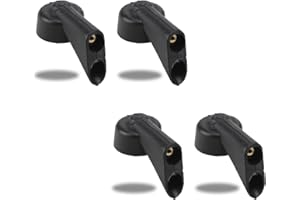 OUSSEE 4 Stück Auto Windschutzscheibe Scheibenwischer Waschdüsen Scheibenwaschdüse 8E9955985 Spritzdüse Heckscheibenwischer-Wasch-Sprühdüse Wischerdüse für Audi A3 A4 A6 S4 Q7