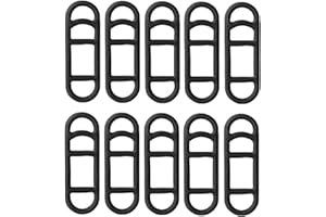 WLVINSON 20 bandas de silicona para luces de bicicleta, anillos de goma, correa de silicona para luz trasera Sigma y luz de carretera