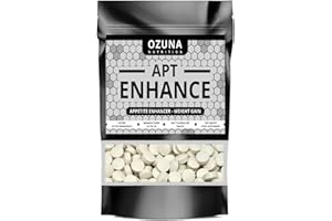 OZUNA NUTRITION APT Enhance Appetite Stimulant - Max Strength Appetite Booster for Weight Gain - Natural Appetite Support to Increase Food Intake - 100 Easy-to-Swallow Tablets