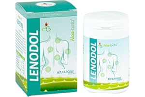ALOE-BETA ALOEBETA Lenodol Artiglio del Diavolo Forte Capsule Vegetali - Allevia Dolori Muscolo Scheletrici di Ossa e Articolazioni - Integratore Alimentare BIO con Aloe Arborescens - Confezione da 60 Capsule