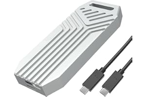 ISHEEP Custodia SSD NVMe 40Gbps Ultra Veloce - Compatibile USB 4.0, Enclosure M.2 in Alluminio per SSD M-Key & B+M-Key 2280 - Supporta Thunderbolt 4, USB-Tipo C 3.2/3.1/3.0 - Modello K1695.